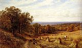 Alfred Glendening Harvest Time painting